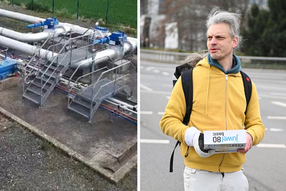 Klimakleber Christian Bläul (42) steht wegen der Sabotage einer Pipeline in NRW vor Gericht.