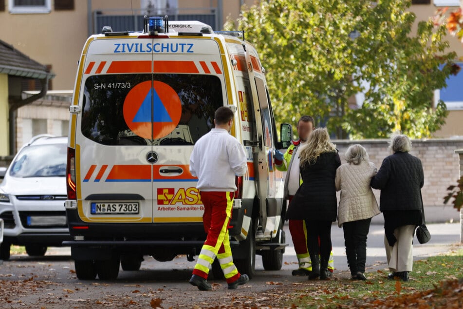 Gegen 13 Uhr hat die Evakuierung des Sperrgebiets offiziell begonnen.