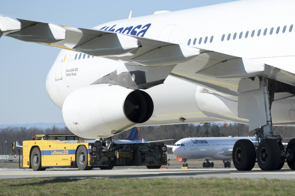 Der Airbus A340 aus Teheran war am Donnerstagmorgen in Frankfurt gelandet. (Symbolbild)