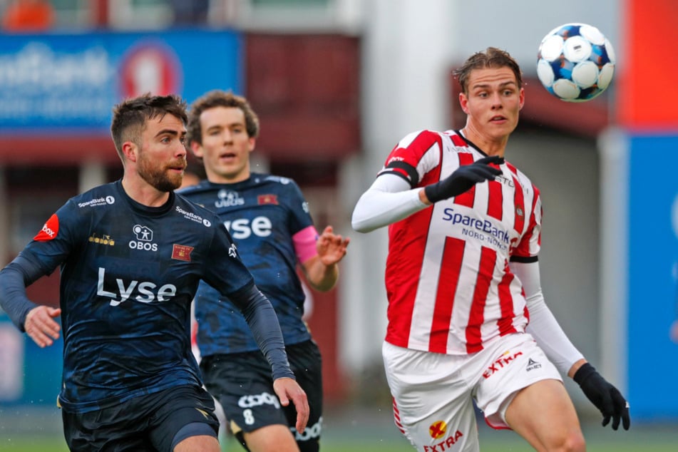 Jens Hjertø-Dahl (r.) ist seit zwei Jahren absoluter Leistungsträger bei Tromsø IL, dem Dritten der Ende November abgeschlossenen Saison der norwegischen Eliteserie.