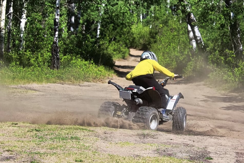 Die Weiterfahrt mit dem Quad wurde dem 7-Jährigen von der Polizei verboten. (Symbolfoto)