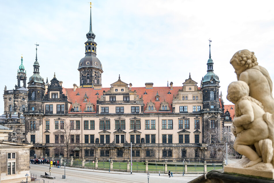 Das Dresdner Residenzschloss, Sitz mehrerer SKD-Museen und auch der Generaldirektion.