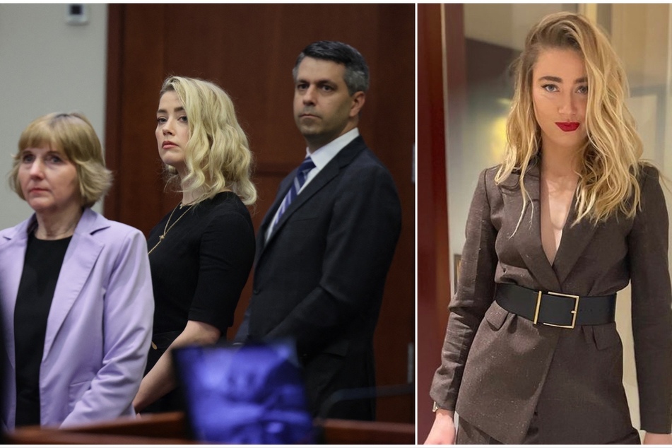 Amber Heard (r.) has made a drastic change in her legal counsel ahead of her appeal of the defamation trial verdict involving her ex-husband Johnny Depp.