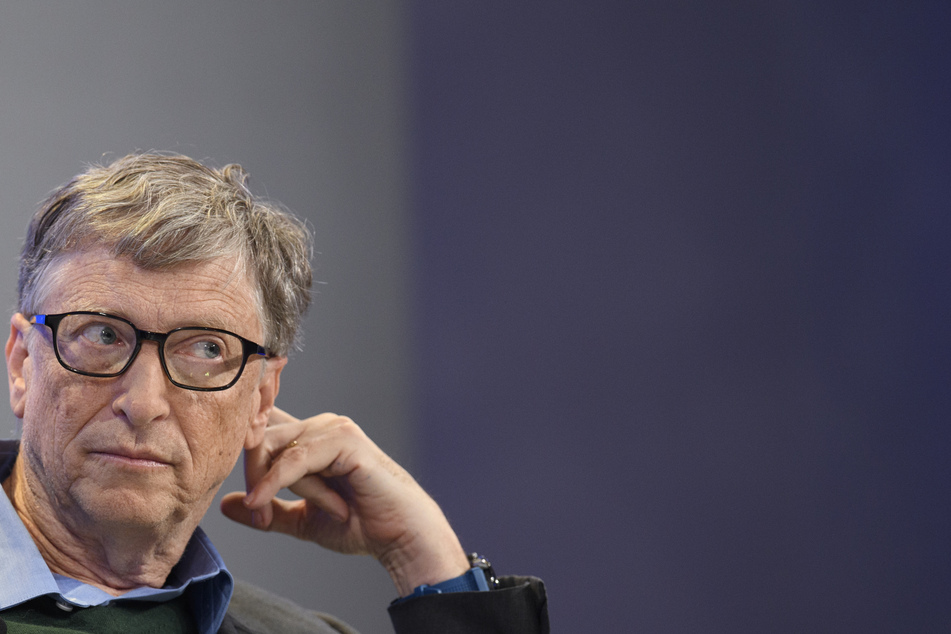 Microsoft-Gründer Bill Gates bei der Tagung des Weltwirtschaftsforums (WEF).