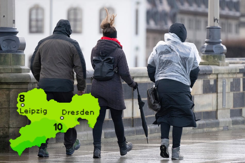 Es wird richtig ungemütlich am Wochenende in Sachsen. (Archivbild)
