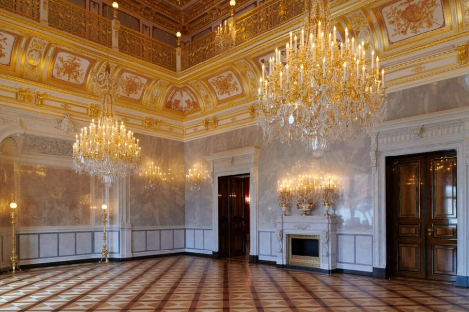 Ein Projekt des Staatsbetriebes: Der kleine Ballsaal des Dresdner Schlosses.