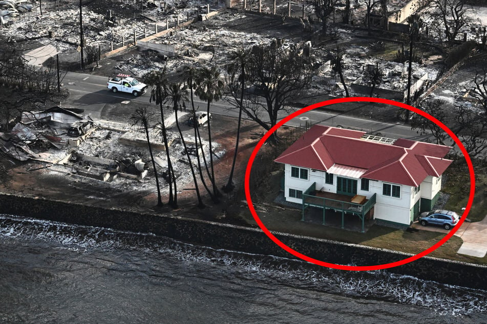 Maui nach Bränden in Schutt und Asche: "Rotes Haus" bleibt unbeschadet! Doch wieso?