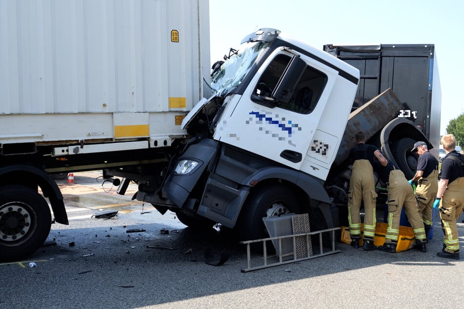 Auf Höhe des Autobahnzubringers Hemelingen auf der A1 kam es zu einem Unfall.