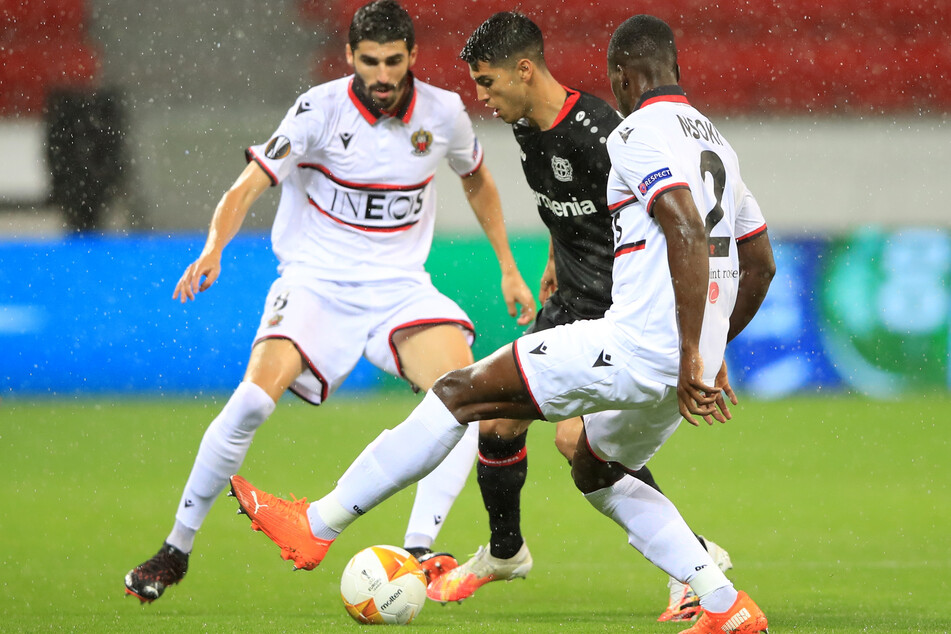 Exequiel Palacios (22) beim Spiel gegen OGC Nizza am 22. Oktober.