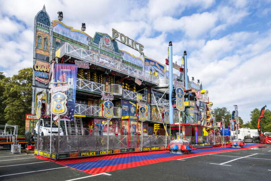 Ein neues Highlight auf dem Zwickauer Rummel: das größte "Funhouse" der Welt.