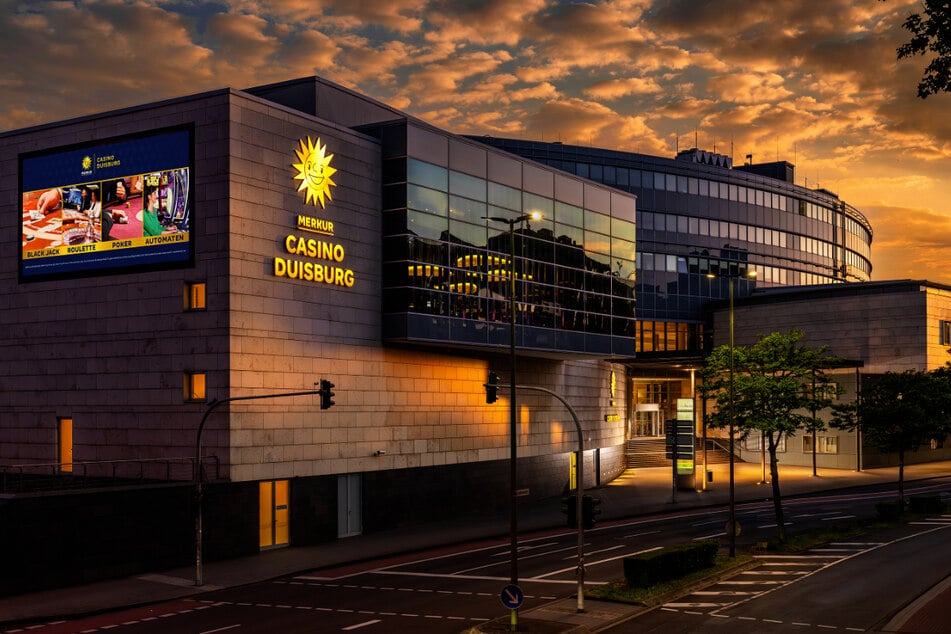 Die Merkur Spielbank in Duisburg.