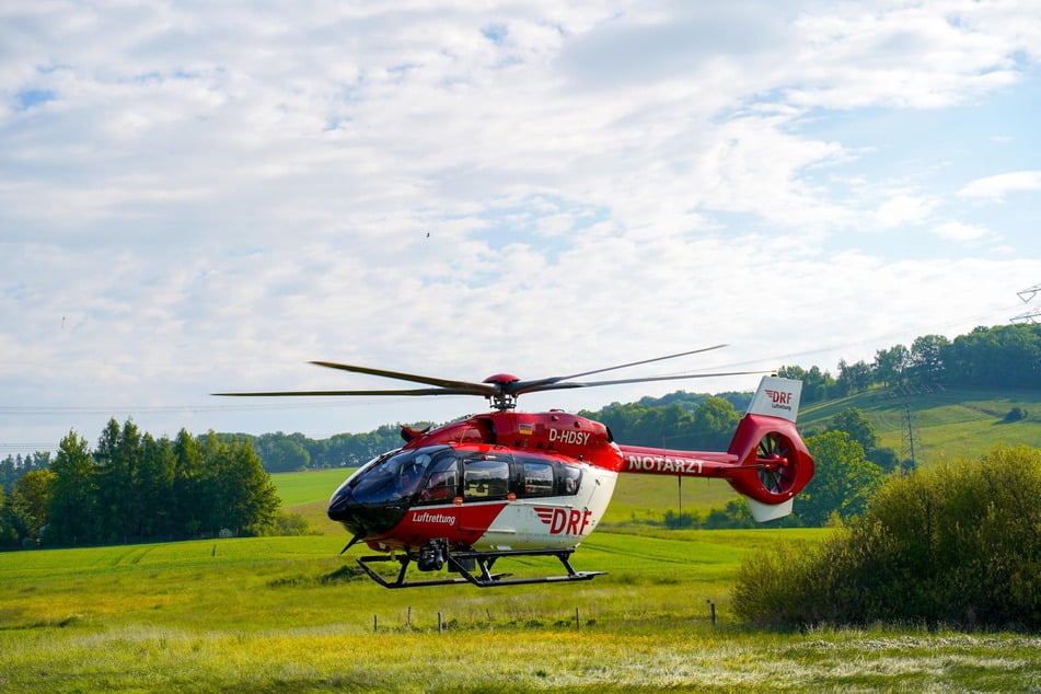 Rettungshubschrauber "Christoph 62" kam zur Hilfe.
