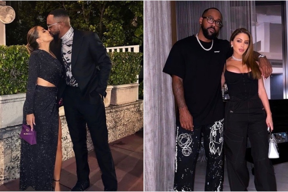Marcus Jordan and Larsa Pippen seemingly hint to being engaged with coy comments and a very visibly diamond ring.