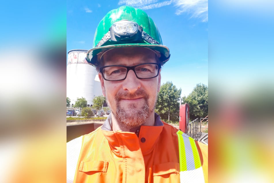 Tim Bause (48) vom "Feralpi"-Stahlwerk sieht noch keine Alternative zum Erdgas.