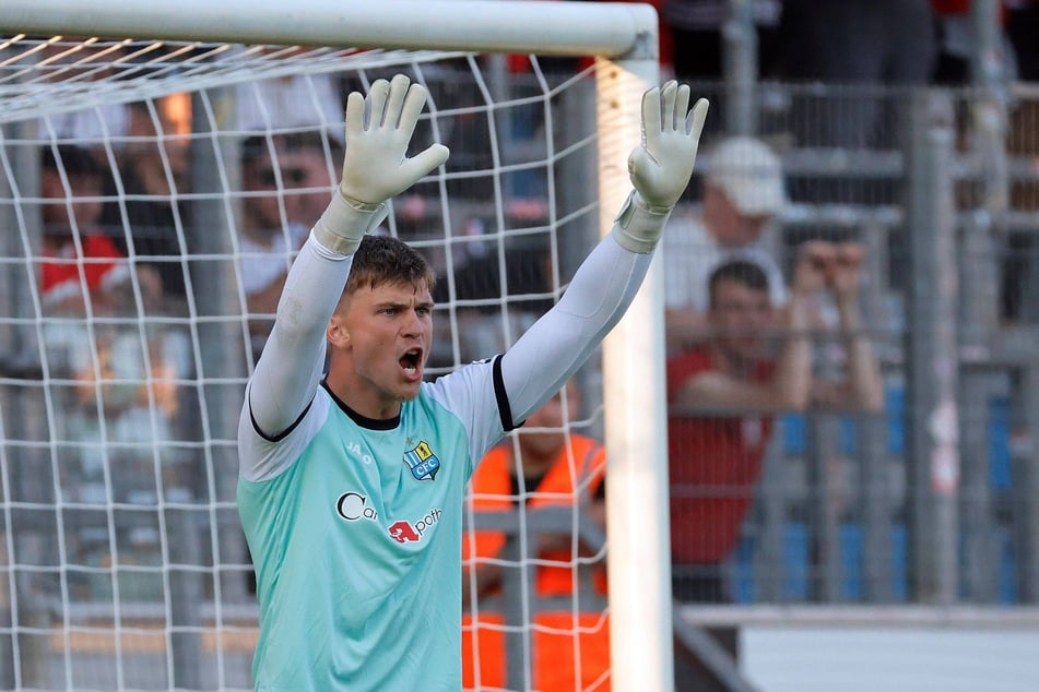 Neuzugang David Richter (27) ist die designierte neue Nummer eins bei den Himmelblauen.