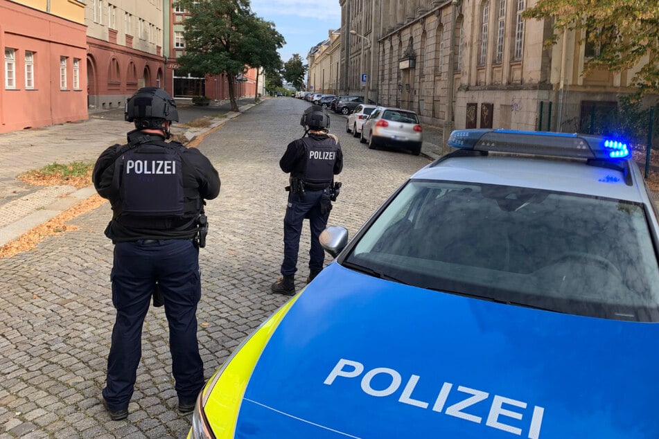 In Glauchau gab es am Donnerstag einen Polizeieinsatz mit überraschender Wendung.