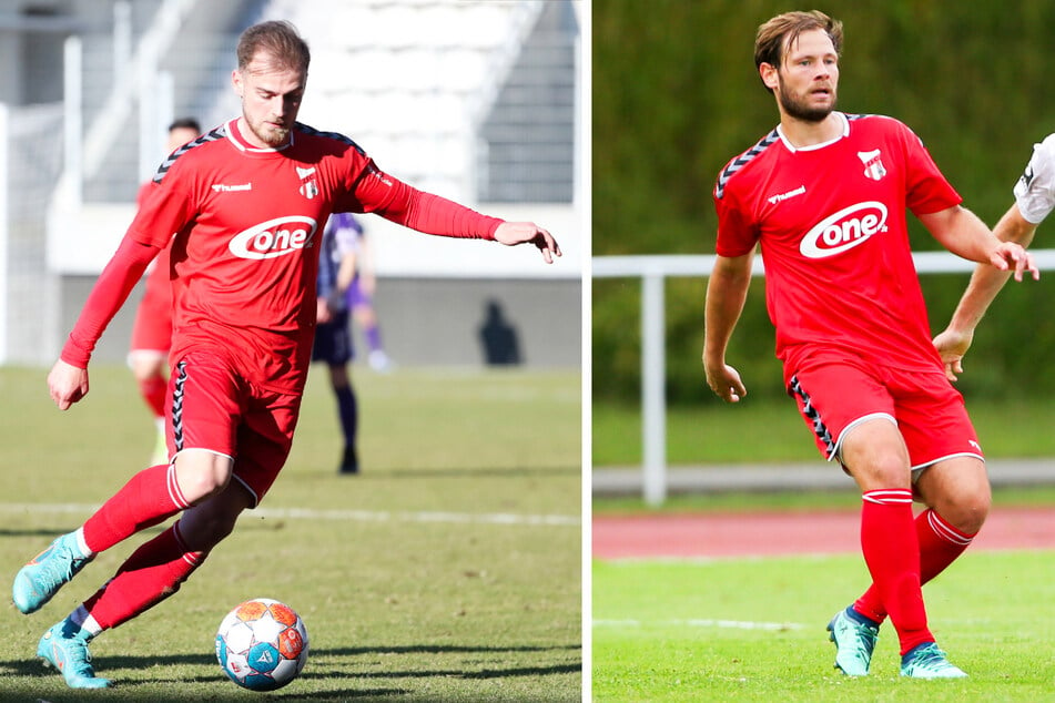 Max Kulke (21, l.) und Benjamin Förster (32) haben den ZFC Meuselwitz verlassen.