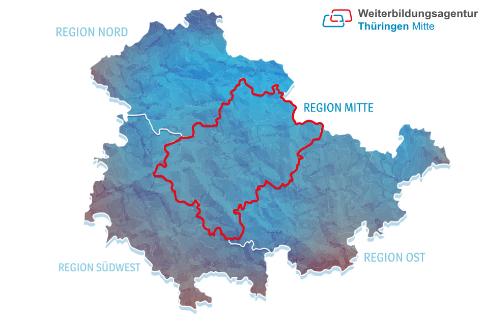 Die Weiterbildungsagentur ist unter anderem in Thüringen Mitte aktiv.