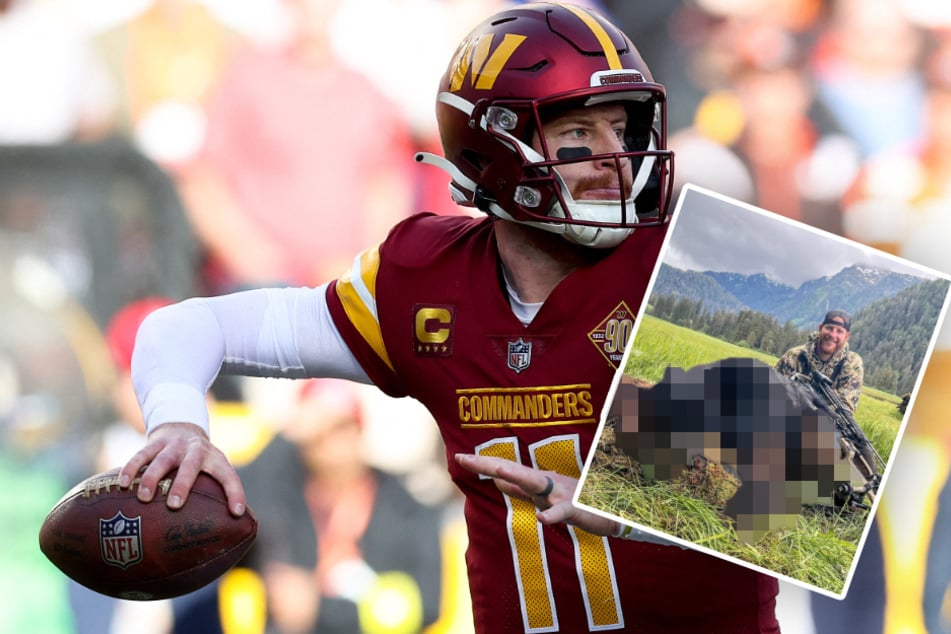 Umstrittenes Jagdfoto: NFL-Star posiert mit totem Bären und kassiert Shitstorm!