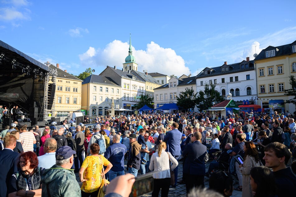 An diesem Wochenende strömen hunderttausende Besucher nach Sebnitz zum "Tag der Sachsen".