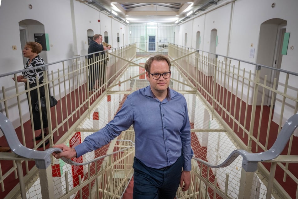 Jürgen Renz (49), Vorsitzender des Lern- und Gedenkort Kaßberg-Gefängnis, ist stolz auf die Aufarbeitung auch der NS-Zeit.