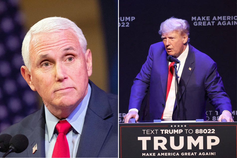 Former president Donald Trump is blaming his former vice president Mike Pence for January 6 because he went through with certifying the election.