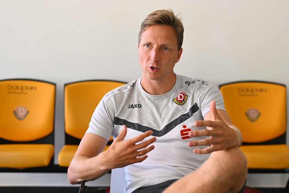 Marco Hartmann (38) ist seit drei Jahren als Leiter für die Nachwuchsabteilung von Dynamo Dresden verantwortlich.
