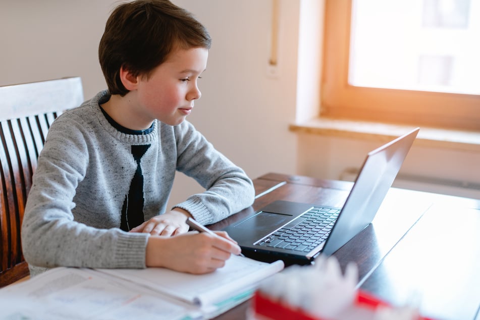 Remote learning is currently the order of the day in the UK (stock image).