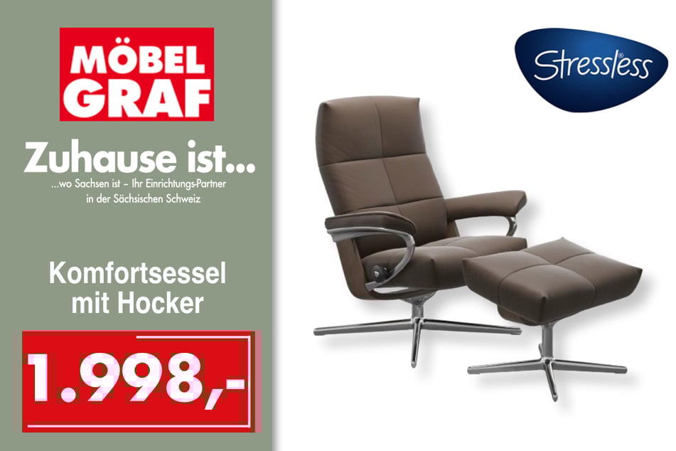 Der Komfortessel David M für 1.998 Euro.