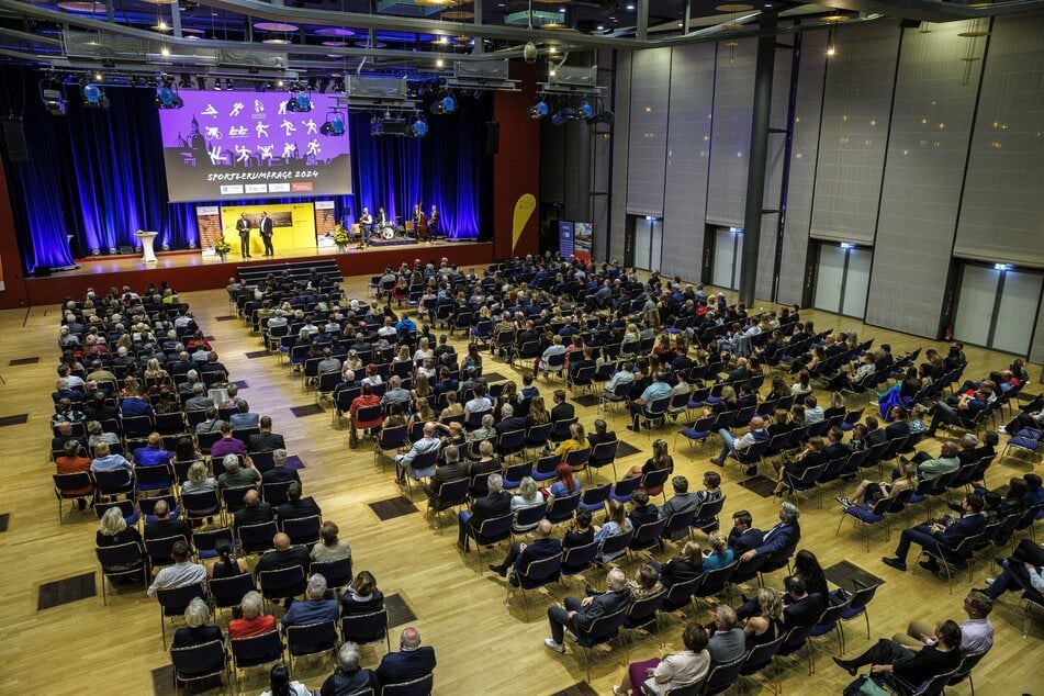 Das Congress Centrum war gut besucht, dennoch fehlten einige Sportler und auch ein Laudator.