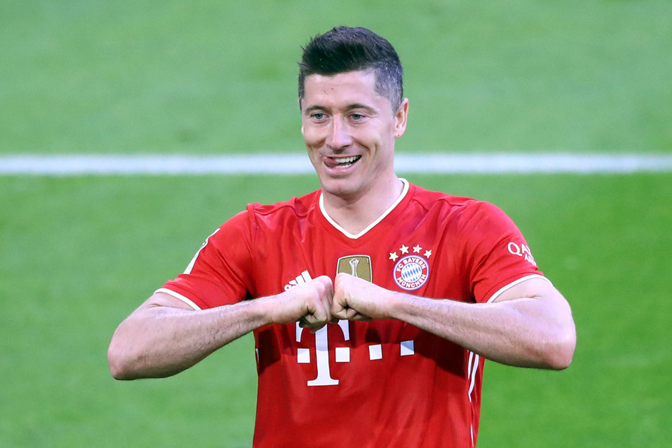 Dem Torschützenkönig Robert Lewandowski (32) fehlt noch ein Saisontor, um die historische Marke von Gerd Müller zu knacken. (Archiv)