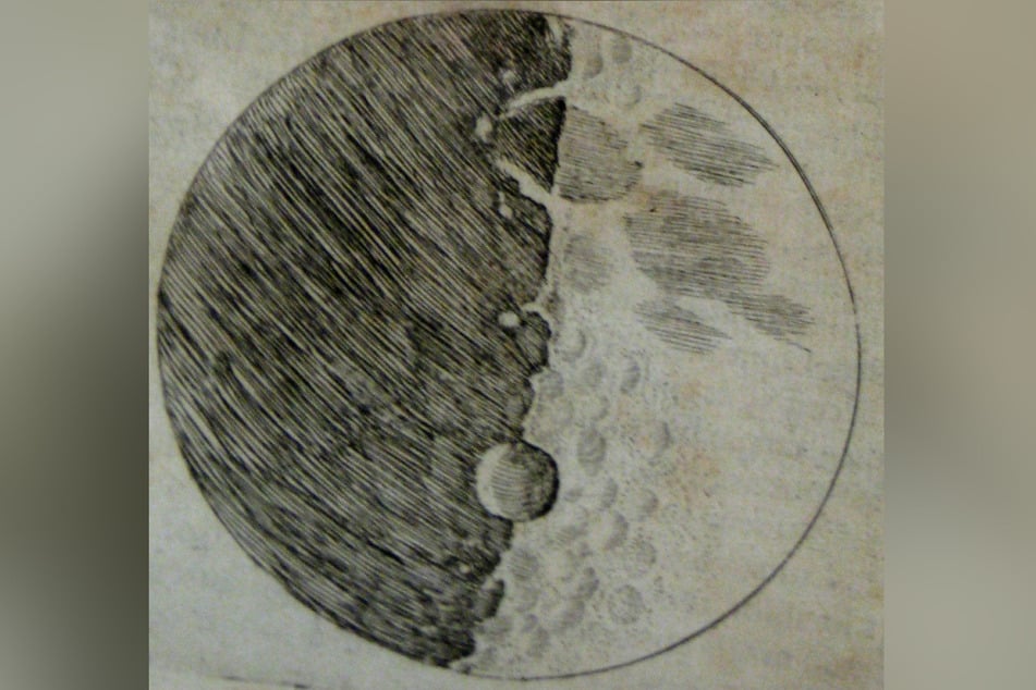 Wenn auch nicht ganz proportional, waren Galileo Galileis Zeichnungen wegweisend.