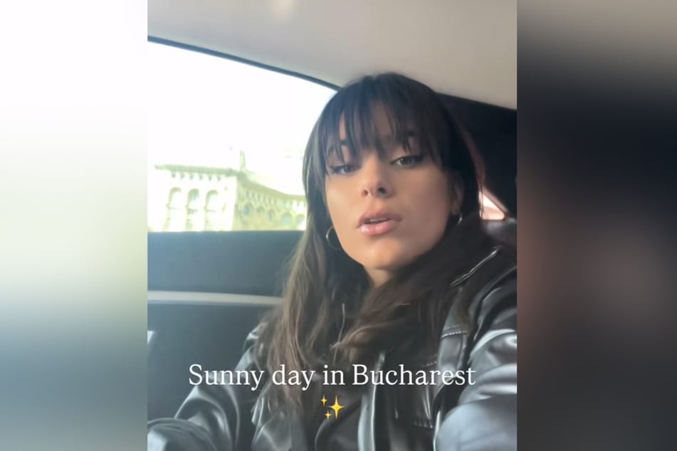 Die rumänische Sängerin Alexandra Capitanescu (22) sorgt mit ihrem Song "Choke me" für Aufregung.