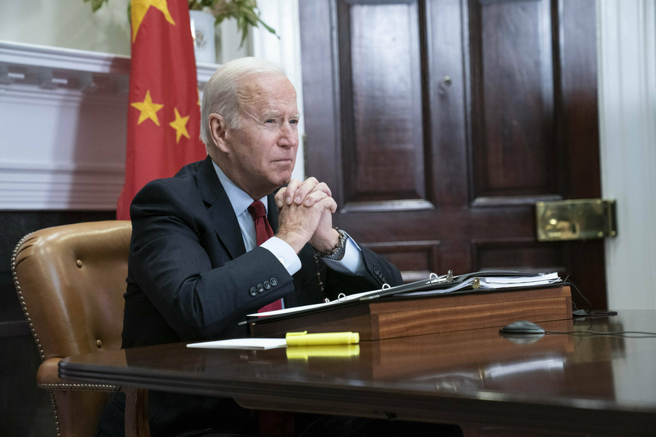 President Biden has said the US is "considering" a diplomatic boycott of the Winter Olympics in China.