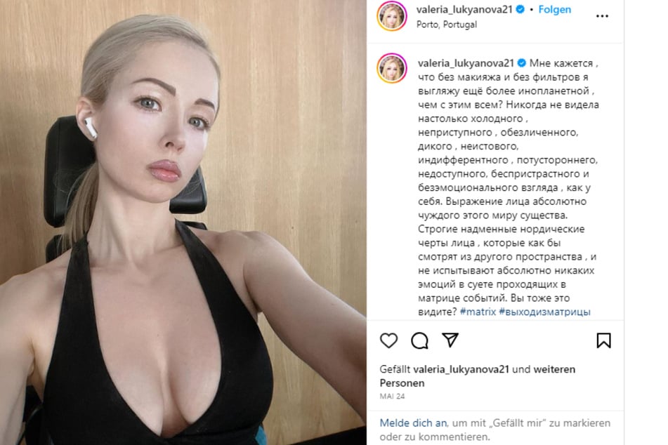 Die Ukrainerin ist für ihr Barbie-ähnliches Aussehen bekannt.