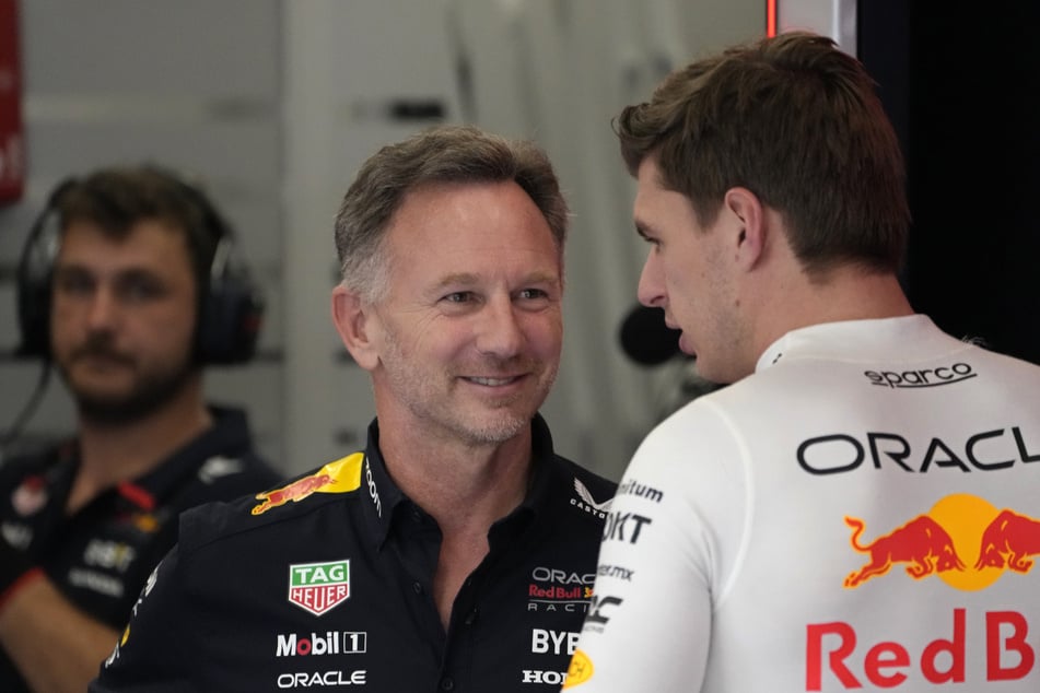 Gesprächsbedarf: Mit Red-Bull-Teamchef Christian Horner (50, l.) hat Max Verstappen einiges zu klären.