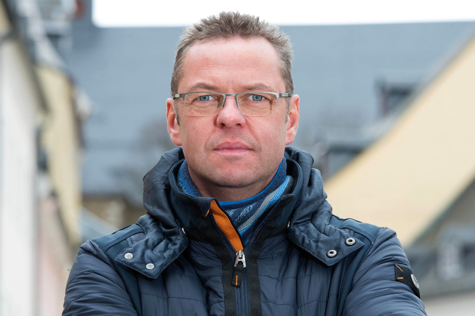 Der Schneeberger Bürgermeister Ingo Seifert (50, FW/BIKA).