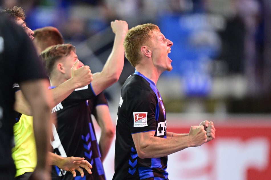 Das Tor zur Bundesliga? Laurin Curda bringt den SCP in der Verlängerung in Front.