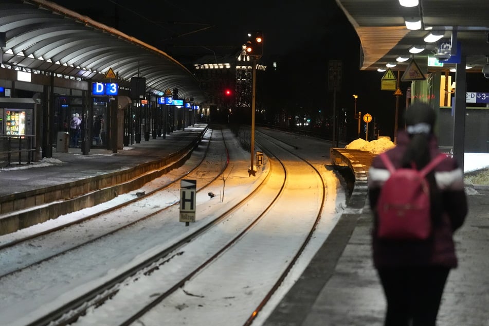 Das Opfer fiel vom Bahnsteig in das Gleisbett vor einen einfahrenden Zug. (Symbolfoto)