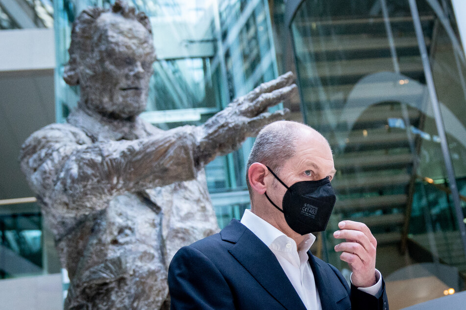 Vizekanzler Olaf Scholz (62, SPD).