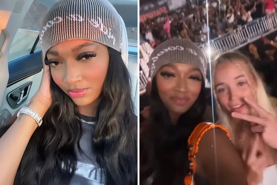 In their latest shenanigans, Angel Reese attended Sexyy Red and Lil Baby concert with teammate Hailey Van Lith swooning fans with their gorgeous fits.