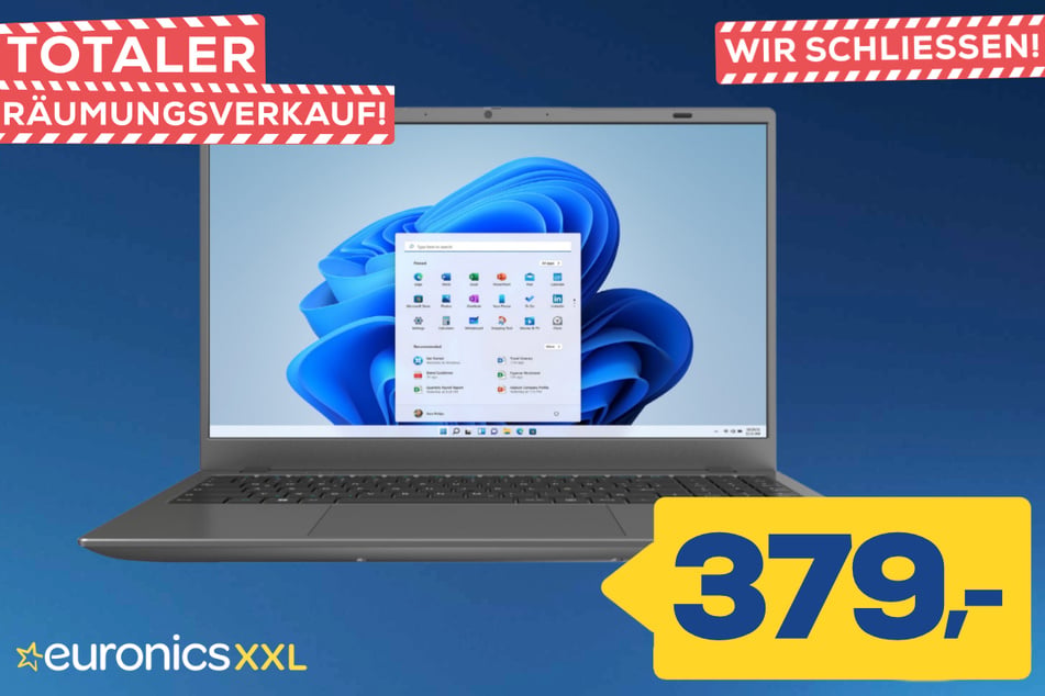 Vale-Notebook V15D-6500Y-16512D (200097) für 379 Euro.