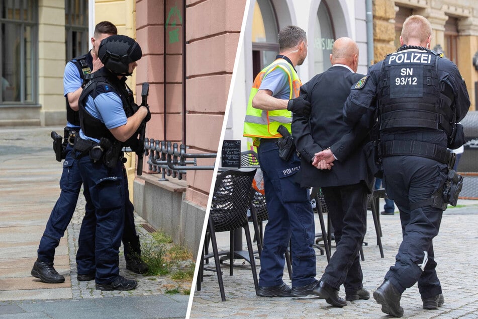 Im feinen Anzug: Trunkenbold schlendert mit Waffe durch Innenstadt