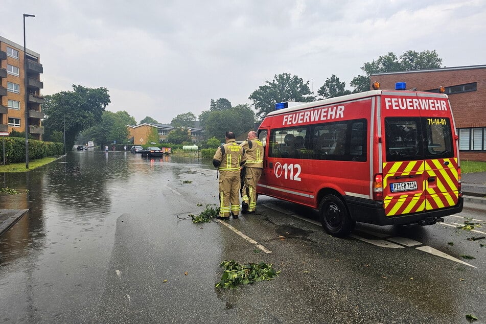 In Quickborn musste die Feuerwehr zu zahlreichen Einsätzen ausrücken.