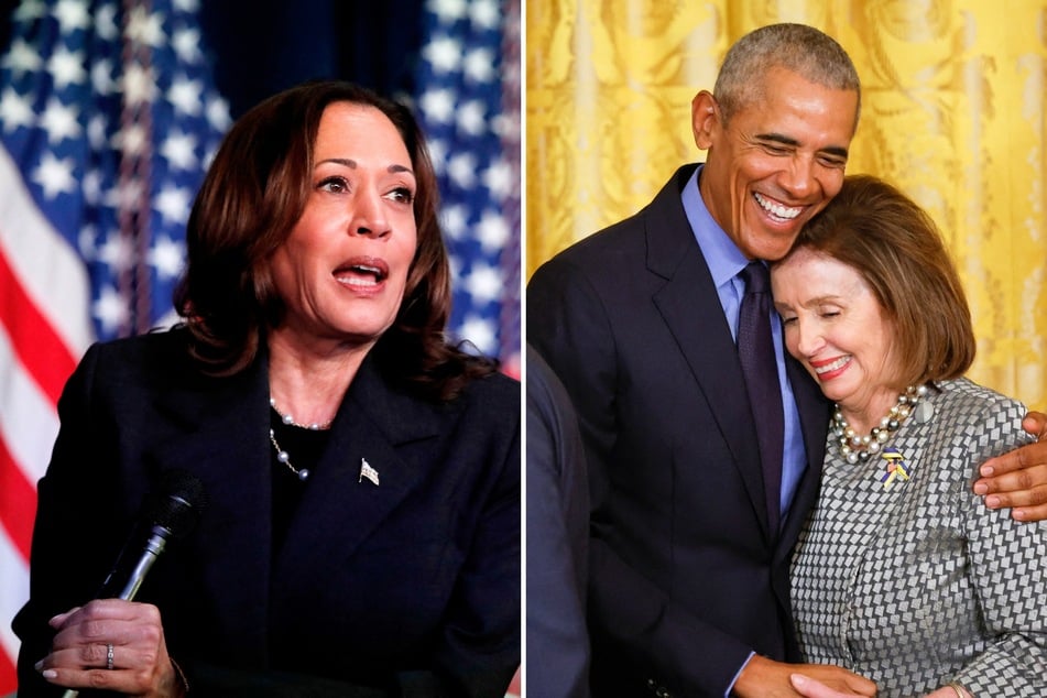 Barack Obama and Nancy Pelosi avoid endorsing Kamala Harris after Biden bows out