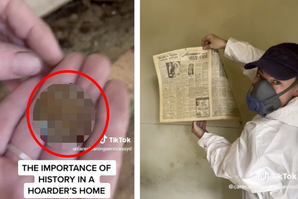 20-Jährige putzt Haus einer alten Dame und traut ihren Augen kaum, als sie unter den Teppich schaut