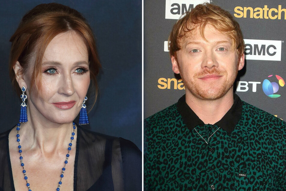 Rupert Grint (32) says he respects JK Rowling, but disagrees with her comments about trans people.