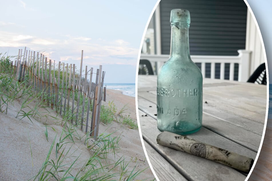 Diese uralte Flaschenpost wurde an einem Strand in New Jersey gefunden. Welche Geheimnisse verbirgt sie?