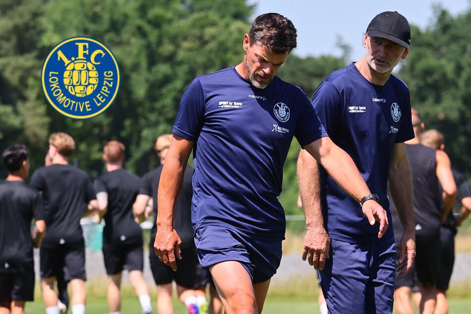 Erste Einheit, vier Probespieler, volles Tempo: Ziegner lässt Lok Leipzig direkt schwitzen
