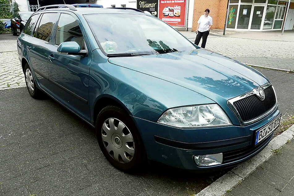 Dieser grüne Skoda ist noch immer verschwunden.